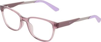 Nike Taupe Grey Brillen Montuur - unisex - Brillen - Bruin - 51 MM - Accessoires