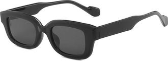 Generic Mens Outdoor Commuter Sunglasses Sports Womens Vacation Sun Glasses(Black)