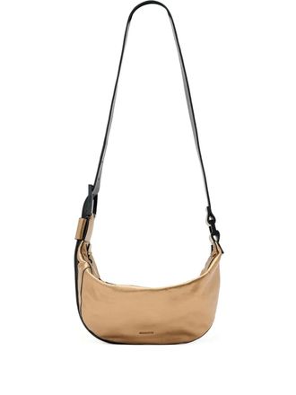 AllSaints Luna adjustable-strap cross body bag - Gold
