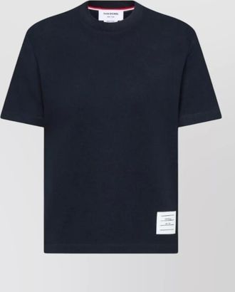 Thom Browne short sleeve t-shirt engineered four bar stripe