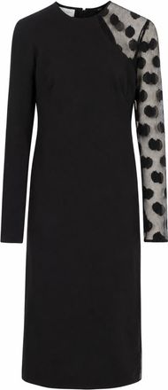 Stella McCartney Black Round Neck Dress