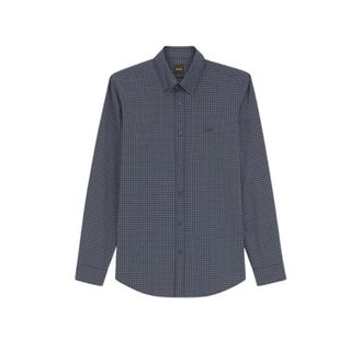 HUGO BOSS Overhemden > Casual Overhemden - Heren - Casual Overhemden - Blauw - L - Overhemden