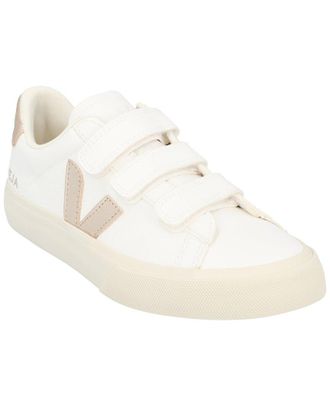 Veja Recife Logo Leather Sneaker