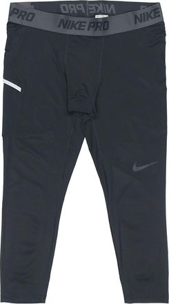 Nike Mens Nike Basketball Training Black Leggings AT3383-010