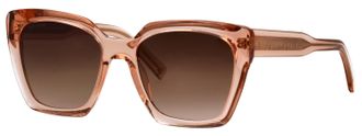 Marc O'Polo Sonnenbrille MARC OPOLO Modell 506240, Damen, ros&eacute;, transparent, durchscheinend, leicht gl&auml;nzend, Sonnenbrillen Sonnenbrille, Form Butterfly, Logoschr