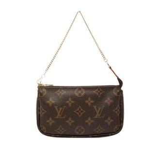 Louis Vuitton Pre-owned Mini Pochette Accessoires - Dames - Pre-owned - Bruin - Maat: ONE Size
