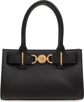 Versace Kleine schoudertas - Dames - Handtassen - Zwart - ONE Size - Leer - Tassen