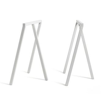 HAY Loop Tischb&ouml;cke Stand Frame, H 72 cm, weiss (2 St&uuml;ck)