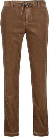 Alberto Jump Slim-fit Broeken - Heren - Slim Fit Broeken - Bruin - W35 L32 - Katoen - Broeken