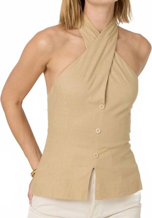 Astr Yaritza Vest In Khaki