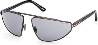 Tom Ford Parker-02 Sunglasses - unisex - Tom Ford - Sunglasses - Gray - 64 MM - Accessories