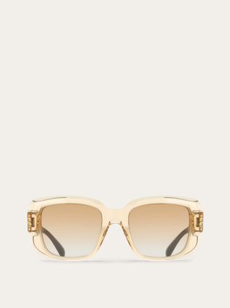 Ferragamo Women Rectangular frame sunglasses Brown