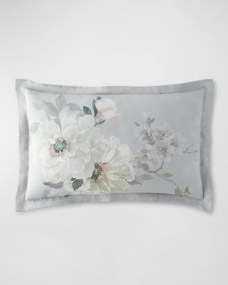 Designers Guild Fleur Blanche Platinum King Sham