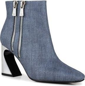 Ninety Union Square Toe Boot in Blue Denim at Nordstrom Rack, Size 12