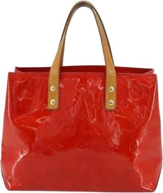 Louis Vuitton Pre-owned Canvas Tote Bag - Dames - Vintage Shopper - Rood - ONE Size - Vintage