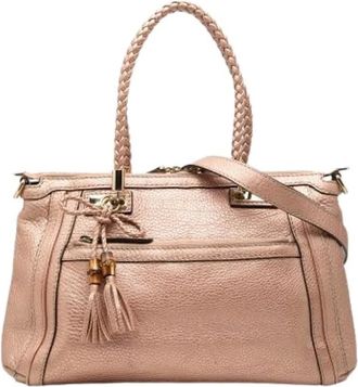 Gucci Pre-owned Bella Satchel - - Pre-owned - Donna - Rosa - ONE SIZE
