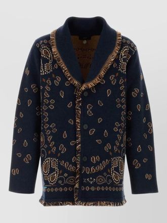 Alanui embroidered cashmere cardigan