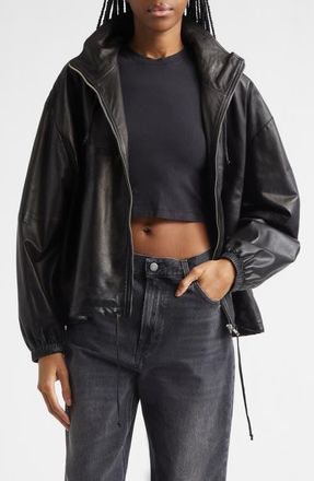 Haikure Jordan Leather Jacket in Black at Nordstrom, Size Small