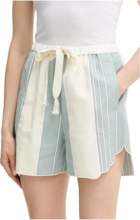 Forte_Forte Korte Broeken, Dames, Veelkleurig, L, Katoen, 13807 My Pants