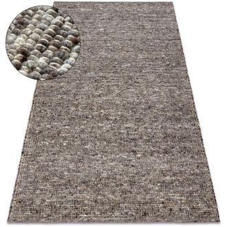 RugsX Rugsx - Tappeto nepal 2100 stone, crema - lana, double face grey 300x400 cm