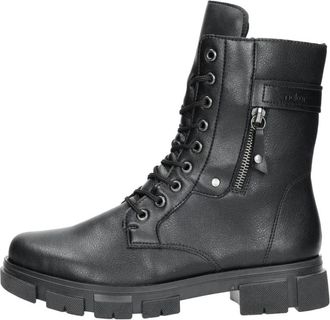 Rieker Veterschoenen hoog - Dames - Veterlaarzen - Zwart - 37 EU - Schoenen