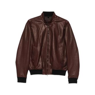 Tagliatore ICE Barol Leren Jas - Heren - Leren en Su&egrave;de Jassen - Bruin - M - Leer - Jassen