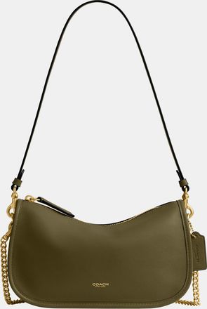 Coach Womens Waverly Bag - Green Leather - One Size