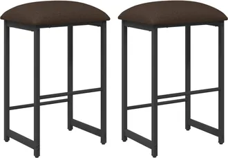 vidaXL Taburete De Bar 2 Uds. Topo 40 X 32 X 74 Cm Vidaxl