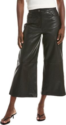 Max Mara Weekend Max Mara Blanc Leather Trouser