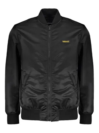 Versace Medusa Head bomber jacket - men - Polyester/Polyamide/Polyester - 54 - Black