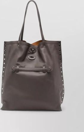 Zanellato aspasso saeta medium leather tote bag