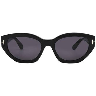 Tom Ford Penny Smoke Cat Eye Ladies Sunglasses FT1086 01A 55