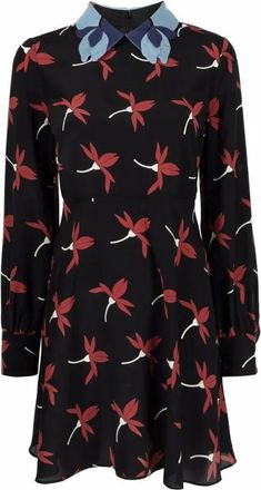 Valentino Dames, Jurken, Veelkleurig, Maat: XS Zijde