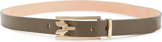 Victoria Beckham Dorian Leather Belt - Brown - 100 (UK18 / Xxl)