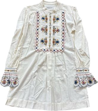 Isabel Marant Isabel Marant Etoile Jurken - Dames - Korte kleedjes - Beige - S - Kleedjes