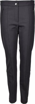 Brunello Cucinelli Gunpowder Virgin Wool Tailored Trousers, Brand Size 42 (US Size 8)