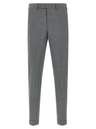 Pantaloni Torino Grey Slim Flat Front Pants