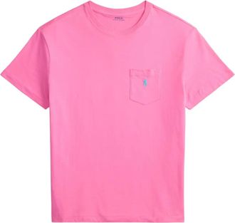 Polo Ralph Lauren T-shirt met geborduurd logo - Roze