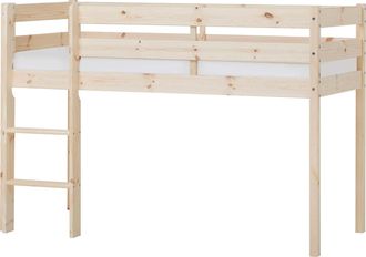 HOPPEKIDS Spielbett »ECO COMFORT, Hochbett, in 2 Einzelbetten teilbar« Höhe 72cm, Farbe & Grösse & Matratze