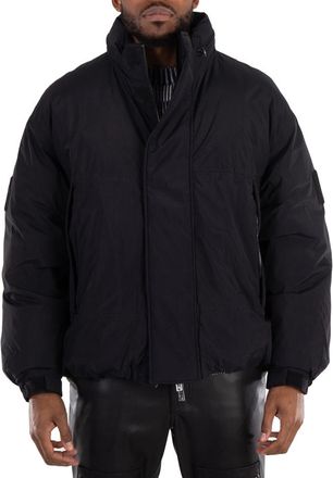 Emporio Armani Milano Logo Nylon Down Jacket, Brand Size 54 ( US Size 44 )