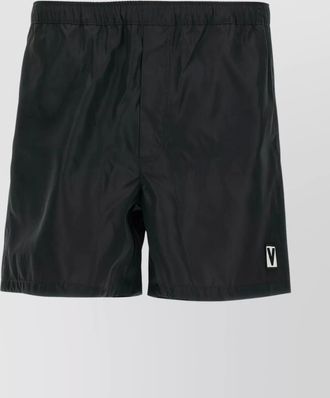 Valentino Garavani valentinos home swimsuit with elastic waistband