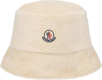 Moncler Bucket Hat - Dames - Hoeden - Beige - S - Accessoires