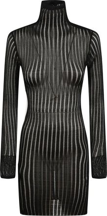 Dondup Knitted Kleedjes - Dames - Kleedjes - Zwart - S - Kleedjes