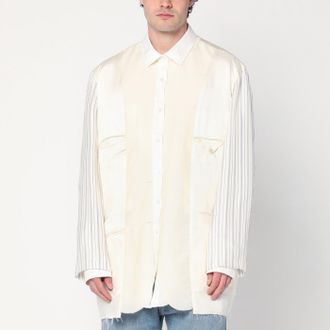 Maison Margiela Reversible shirt Anonymity of the Lining in &eacute;cru