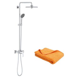 GROHE Columna De Ducha Grohe Vitalo 260 Joy Tres Zonas De Chorro Diferentes + Microfibra
