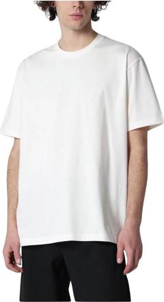 Yohji Yamamoto Klassiek Logo T-shirt - Heren - T-shirts - Wit - S - Katoen - Tops