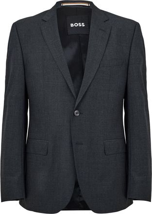 HUGO BOSS Mens H Jasper Luxury Suit Jacket in Dark Grey - Size 38 (Chest)