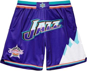 Mitchell & Ness Shorts Utah Jazz 1996-1997 90s - Viola