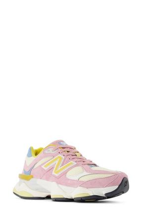New Balance Gender Inclusive 9060 Sneaker in Pink Taffy/Calcium at Nordstrom, Size 9 Womens