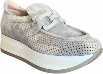 Softwaves Womens Chiara Loafers In Coco Silver